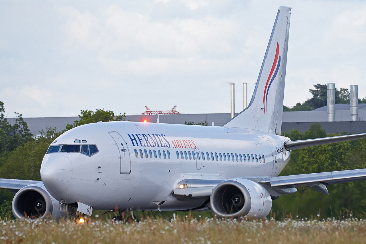 [16/05/2014] Boeing 737-5L9 (SX-BHR) Hermes Airlines Vrgd