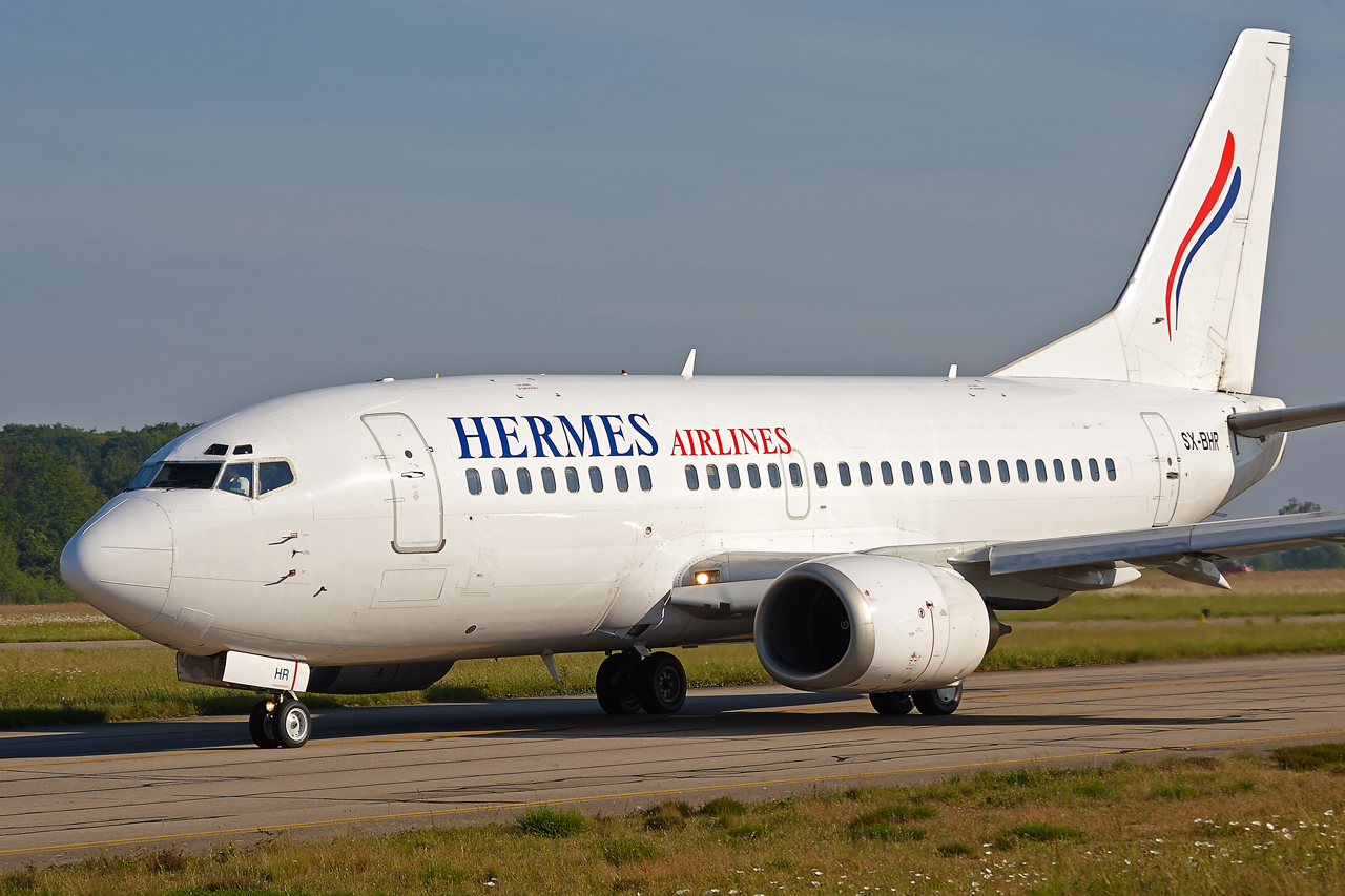 [16/05/2014] Boeing 737-5L9 (SX-BHR) Hermes Airlines M7aww