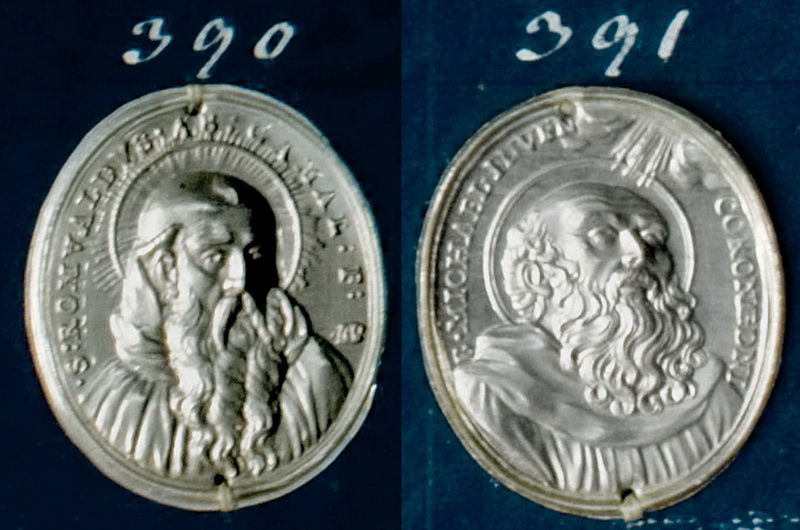 Medalla San Romualdo /  Beato Michele Pini (Hamerani). S. XVIII ( R.M. SXVIII- 0488)      ) 390gq