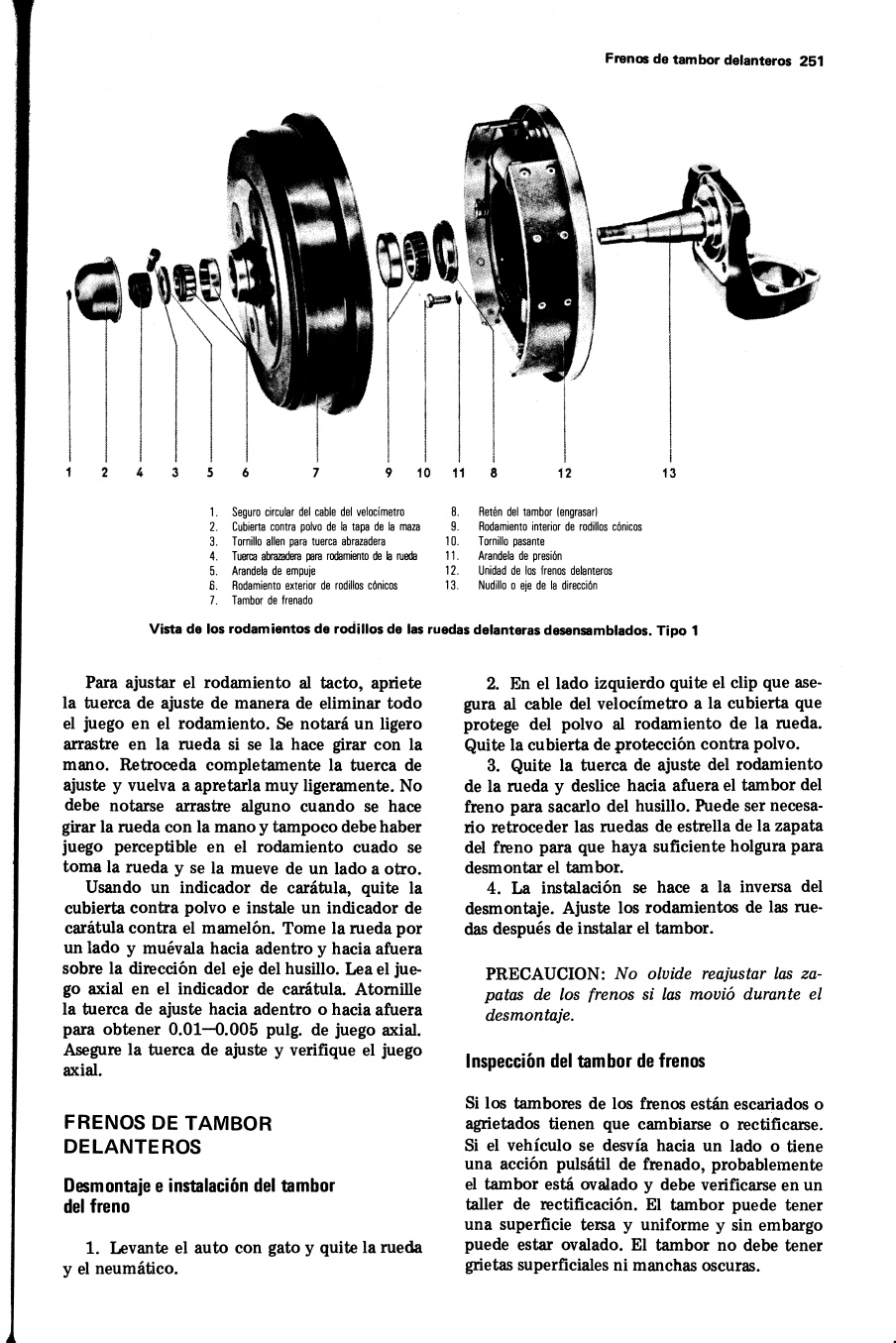 Freno tambor enganchados 0gkn