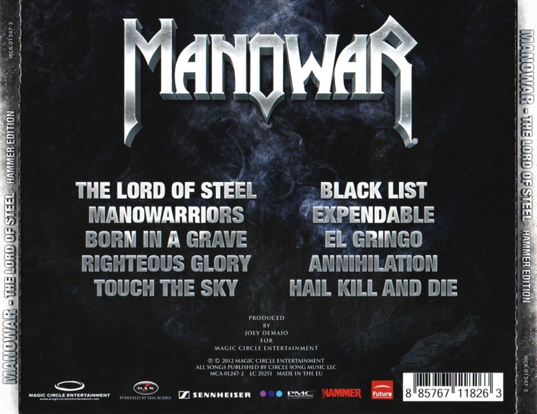 Manowar - The Lord Of Steel (Hammer Edition) (2012)  S7id