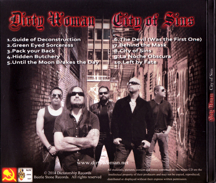 Dirty Woman - City Of Sins (2014)  Ocps