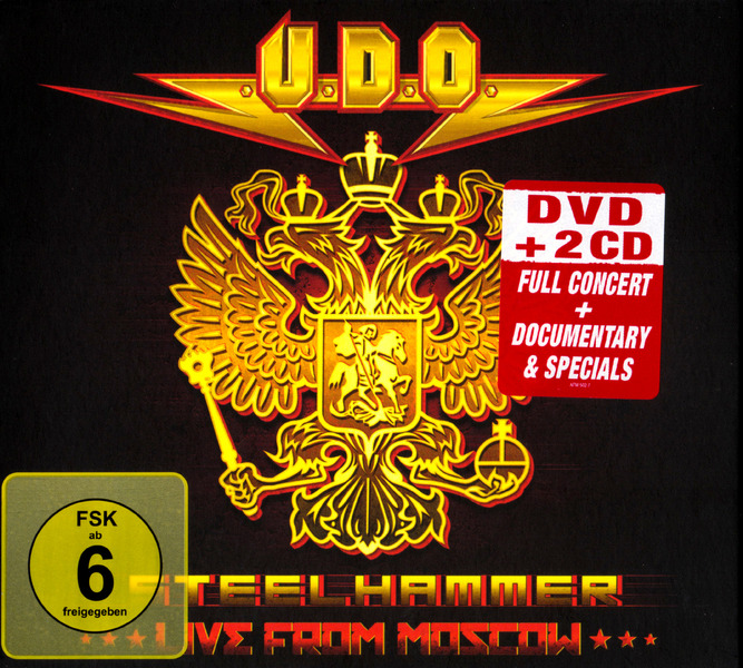 U.D.O. - Steelhammer - Live From Moscow (2CD) (2014)  Fgc00