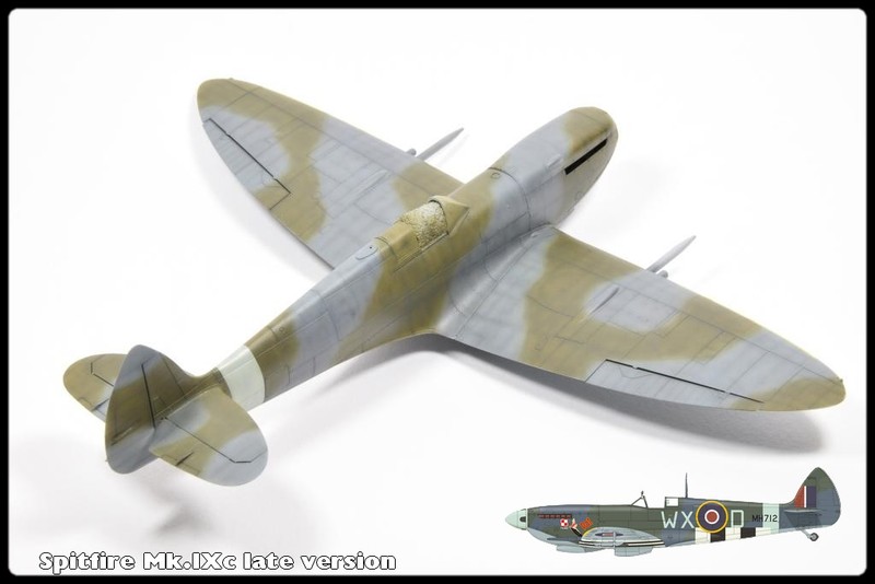 Spitfire MK.IXc Eduard 1/48 - fini - Page 3 Emes