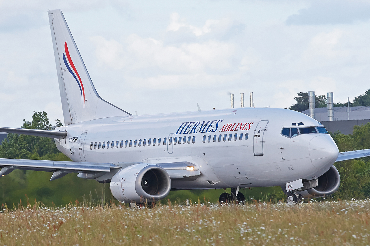 [16/05/2014] Boeing 737-5L9 (SX-BHR) Hermes Airlines Rl2l3