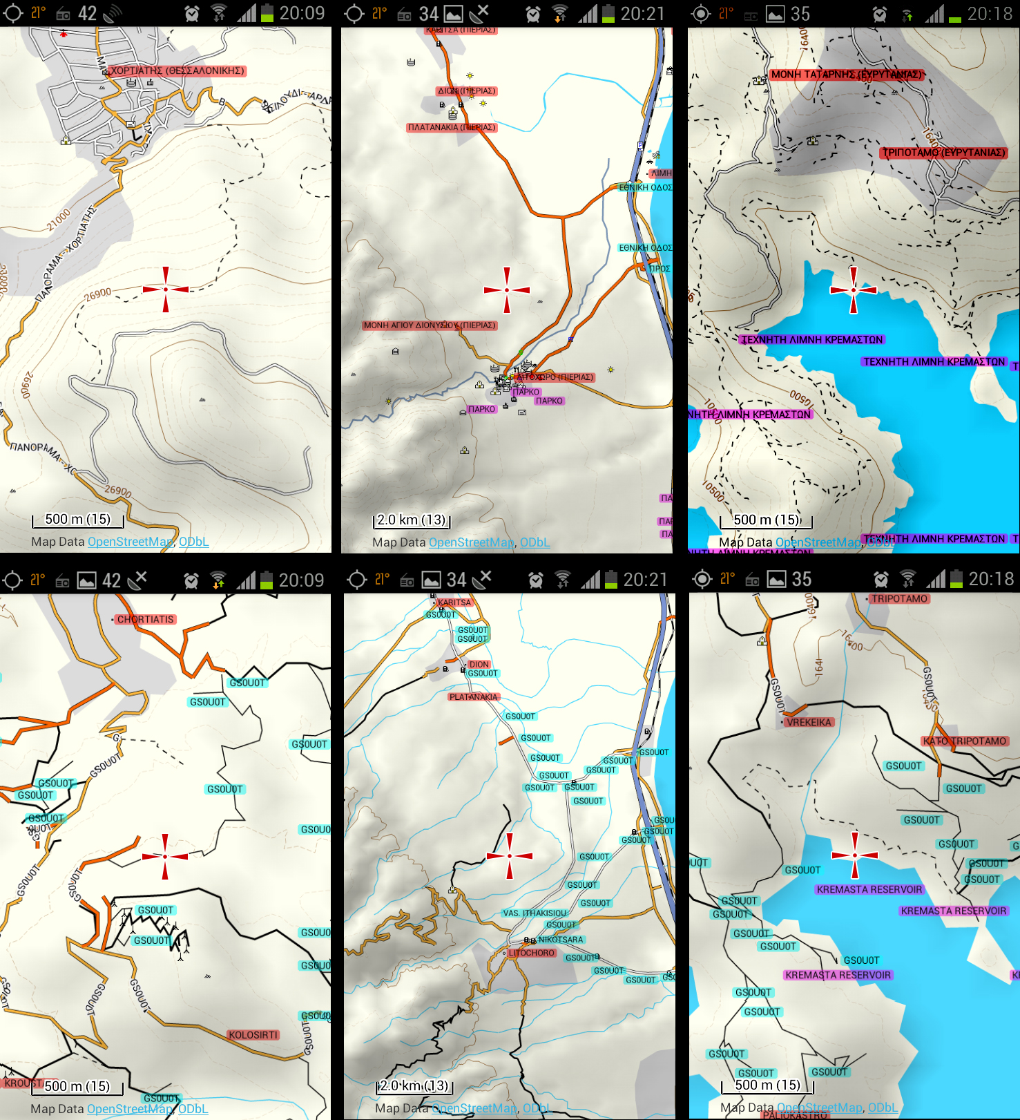  Locus Maps Πλοήγηση με χάρτες επικάλυψης! Isza