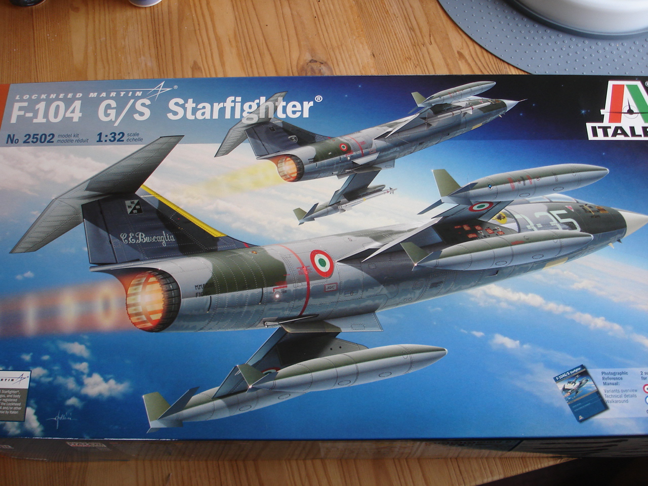 F-104 G Starfighter Italeri 1/32e Hs8n