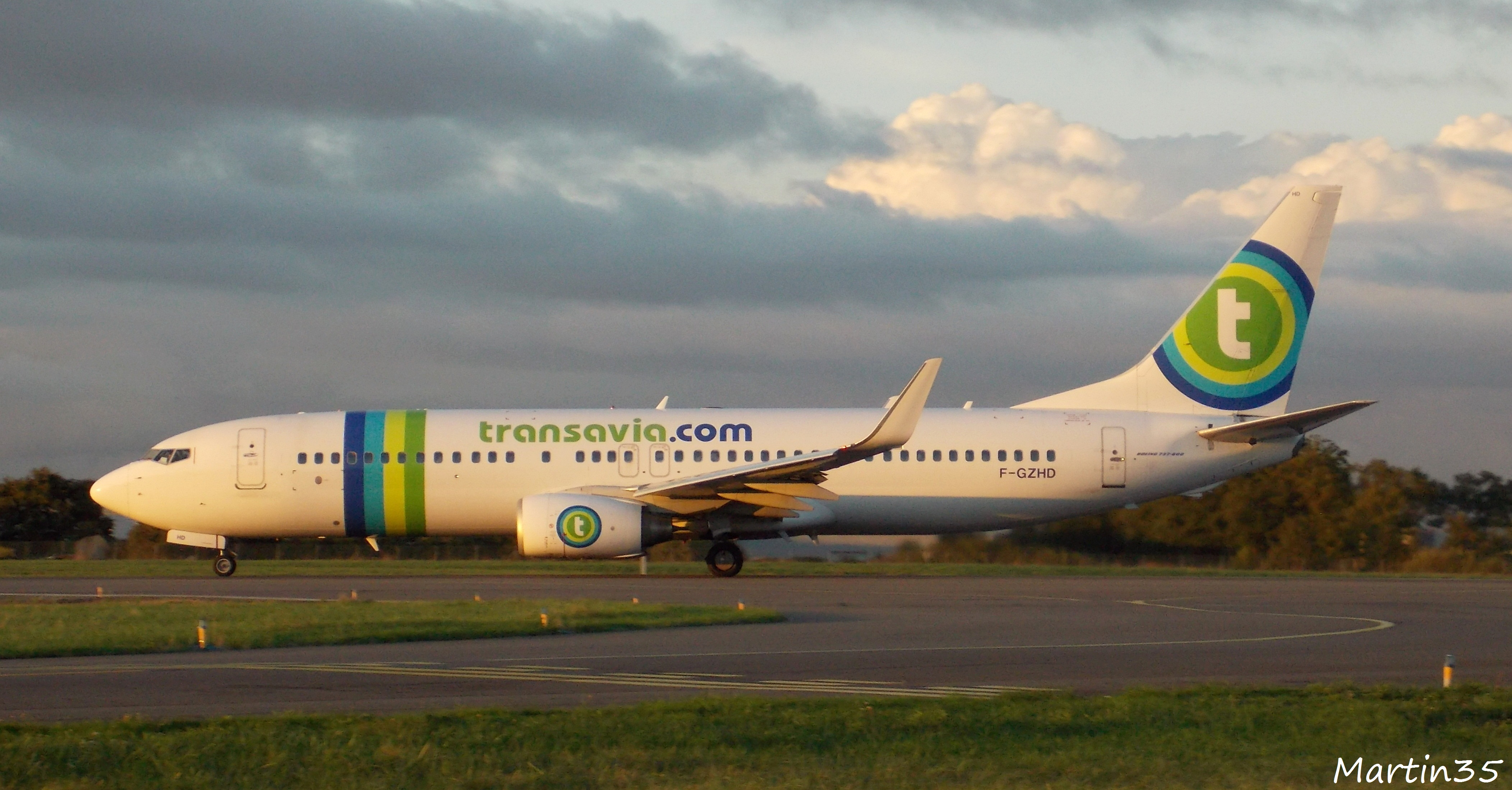  Boeing 737-800 Transavia France F-GZHD le 10.10.12 Diversle101054