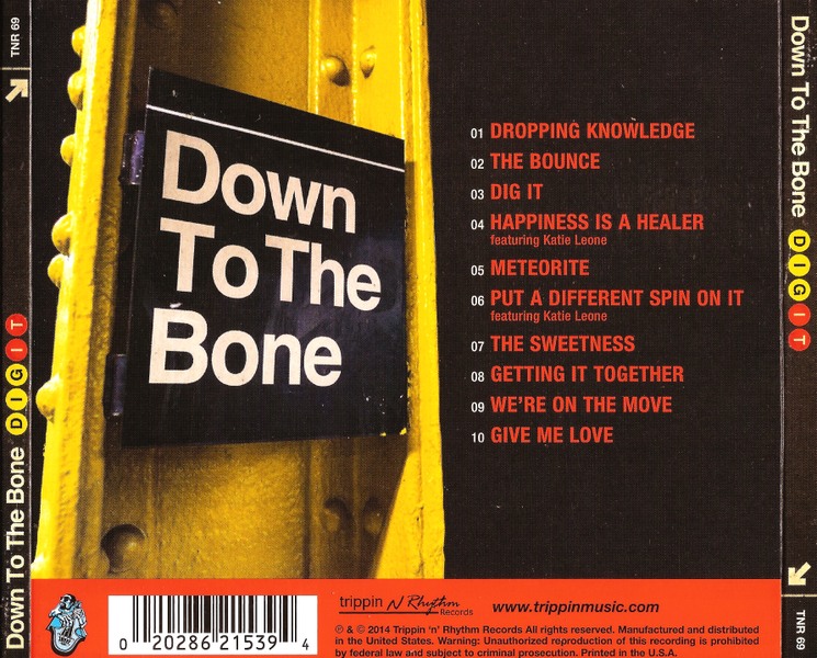 Down To The Bone - Dig It (Digipak Edition) (2014)  Mebd