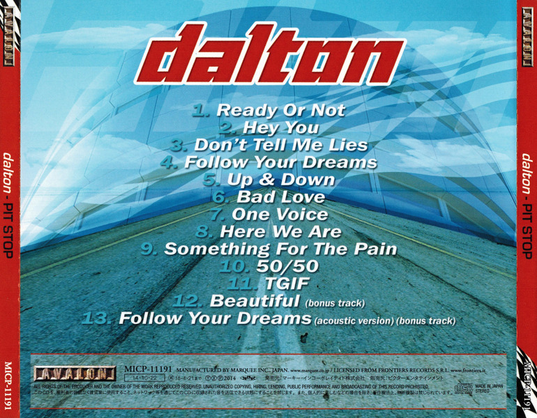 Dalton - Pit Stop (Japan Edition) (2014) YyFY1h