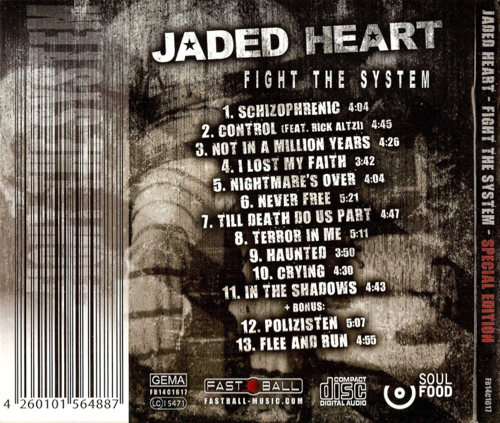 Jaded Heart - Fight The System (Limited Edition Digipak) (2014)  TCpk0Q