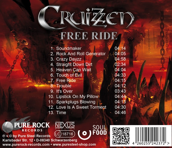 Cruizzen - Free Ride (2014) Ipu5Va