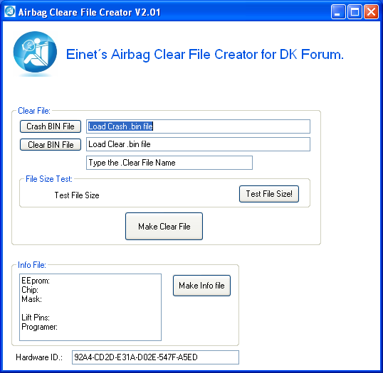Airbag Clear File Creator UzjpVG