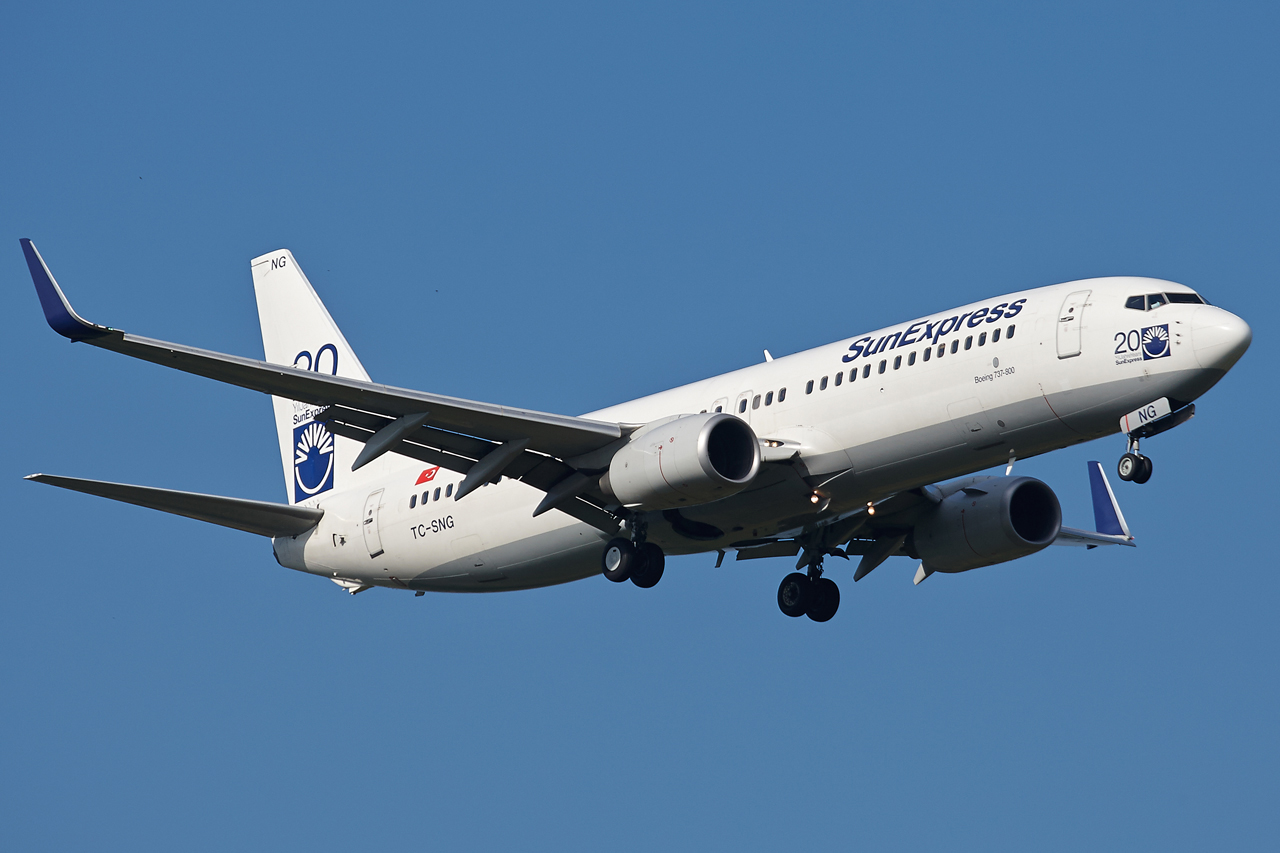 [31/08/2014] B737-8HC (TC-SNG) SunExpress ex AnadoluJet LbU78S