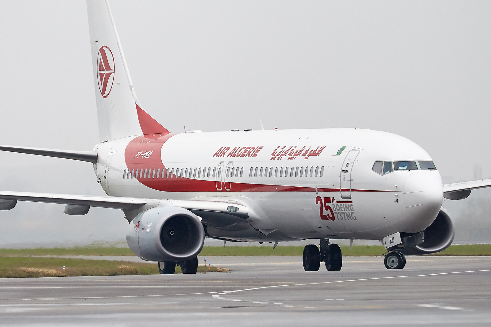 [12/03/2017] Boeing 737-800 (7T-VKM) Air Algérie "25th Boeing 737NG"  XHWyDS