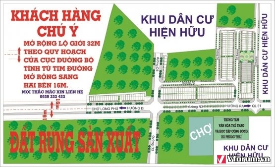 rảo tay đất nền KDC SONG PHƯƠNG gần sânbay long thành ZYH6H4