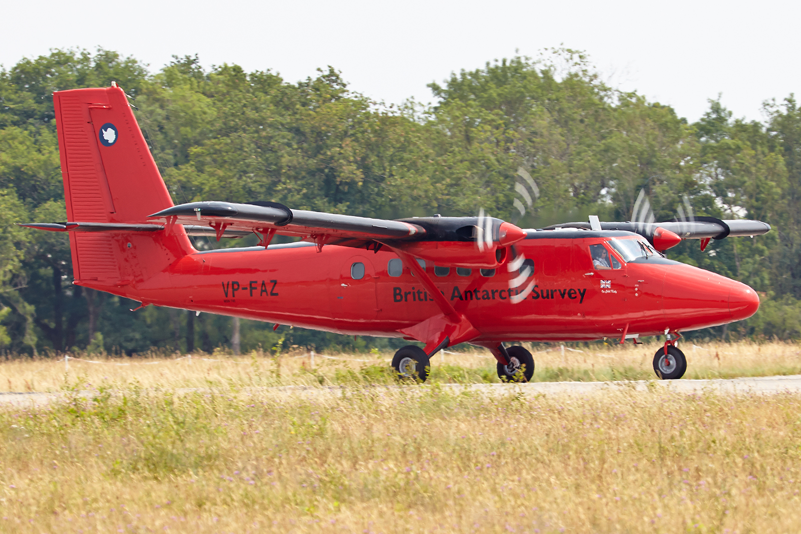 [22/06/2017] De Haviland DHC-6 (VP-FAZ) British Antartic Survey GRGaxD