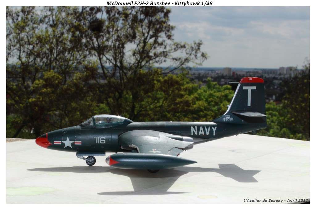 McDonnell F2H-2 Banshee, Kittyhawk 1/48 GS0SBr