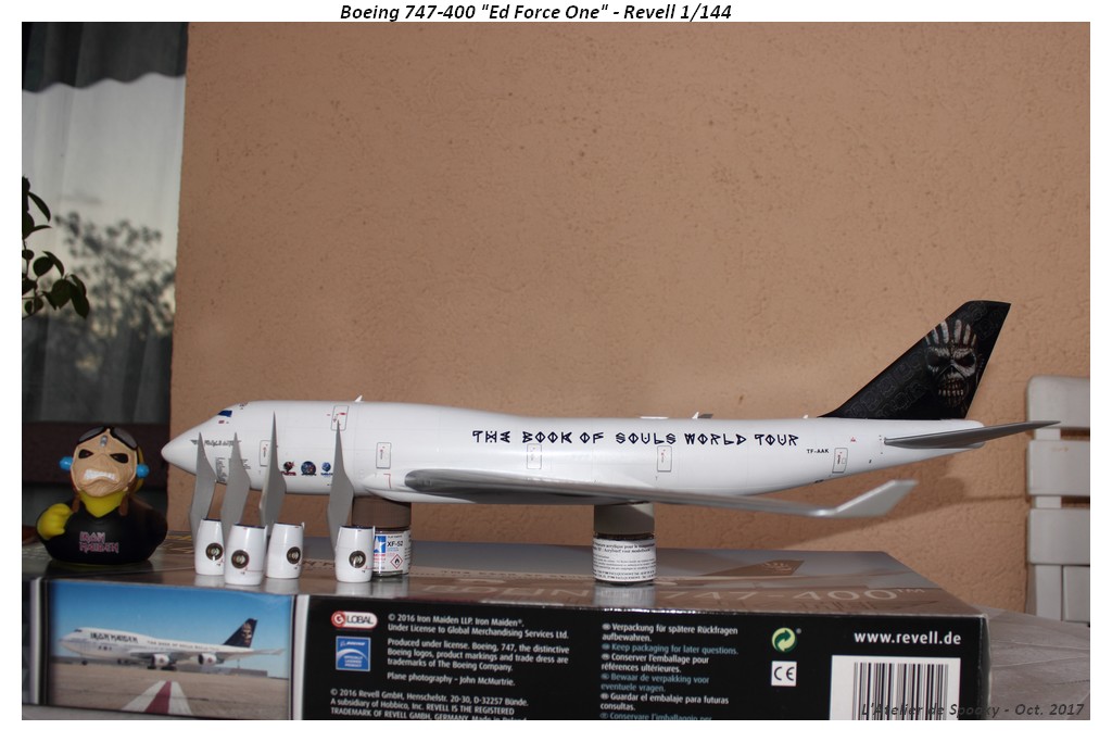 Boeing B747-400 "Ed Force One", Revell 1/144 MFvtiU