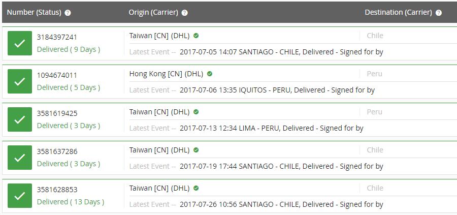 DHL to Chile Jlh06g