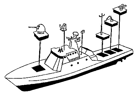 Flyvefisken 1/50 Billing Boats  - Flex 300 klasse Danish Marine Vessel UWCTY3