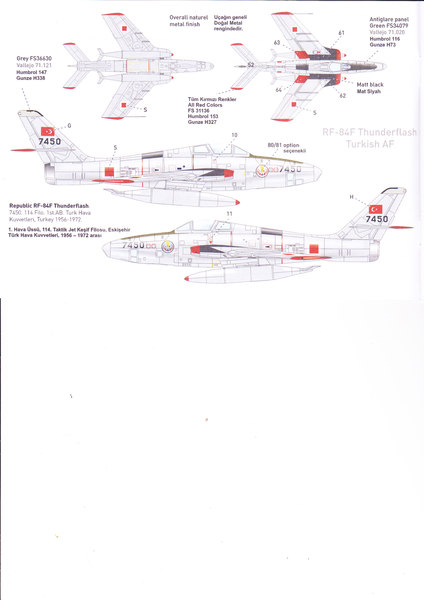 [Tanmodel] Republic RF-84-F (Réf 2201) LdMnmv