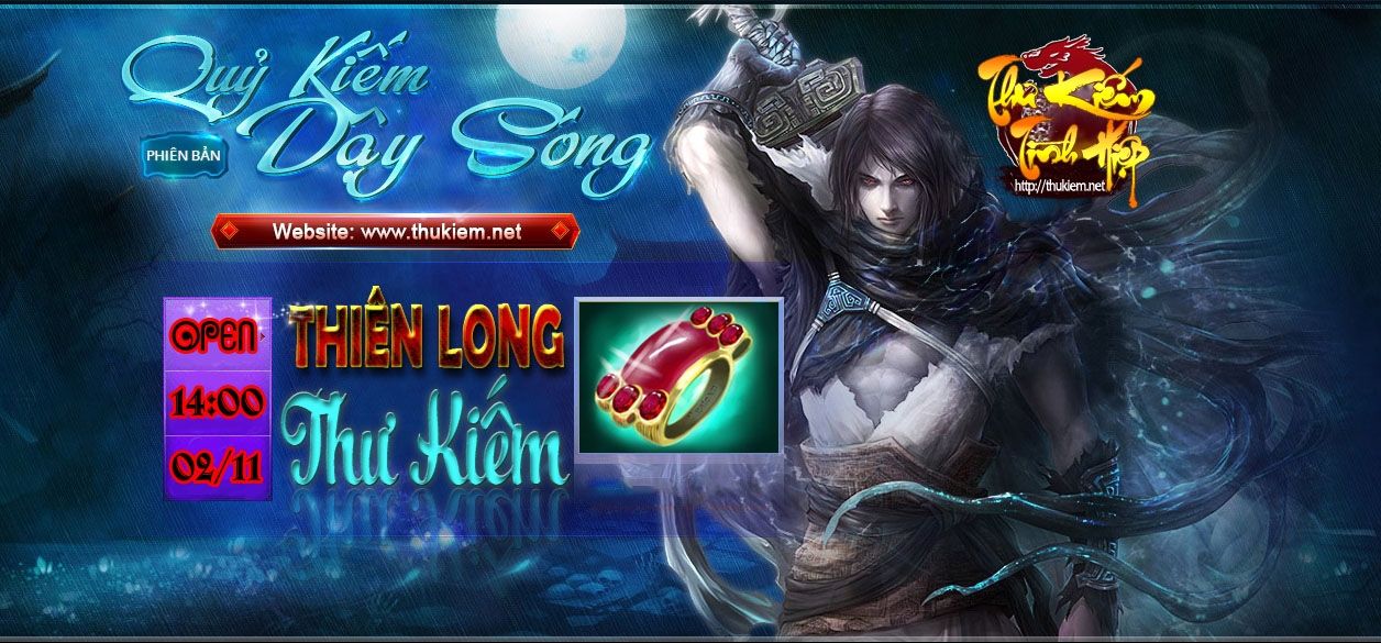 free - THIÊN LONG THUKIEM.NET RA MẮT SV MỚI QUỶ KIẾM 14h 02/11 Bản Chuẩn CC Hồi Ức FPT FREE 4CAGIl