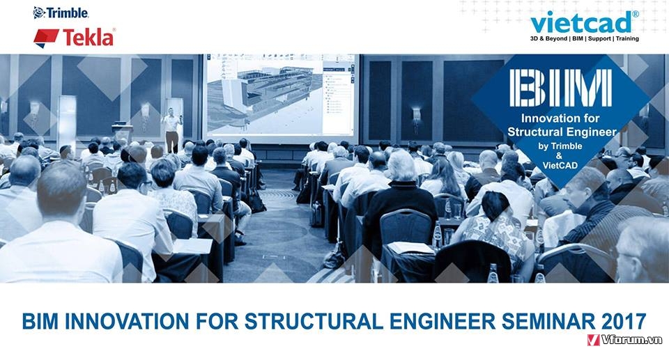 Hội thảo BIM Innovation for Structural Engineer Seminar 2017 HQ7xzX