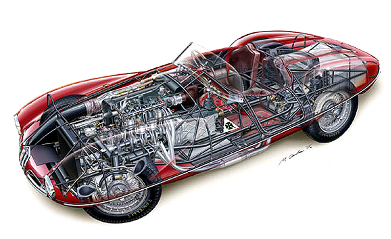 Alfa C52 Disco Volante Spider - 1952 1952c52spideritranspareoa0