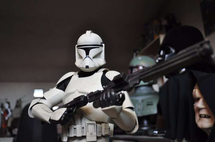 [Sideshow] Star Wars - Clone Trooper Premium Format - Episode II - Fotos oficiais! 18485910150200714884899