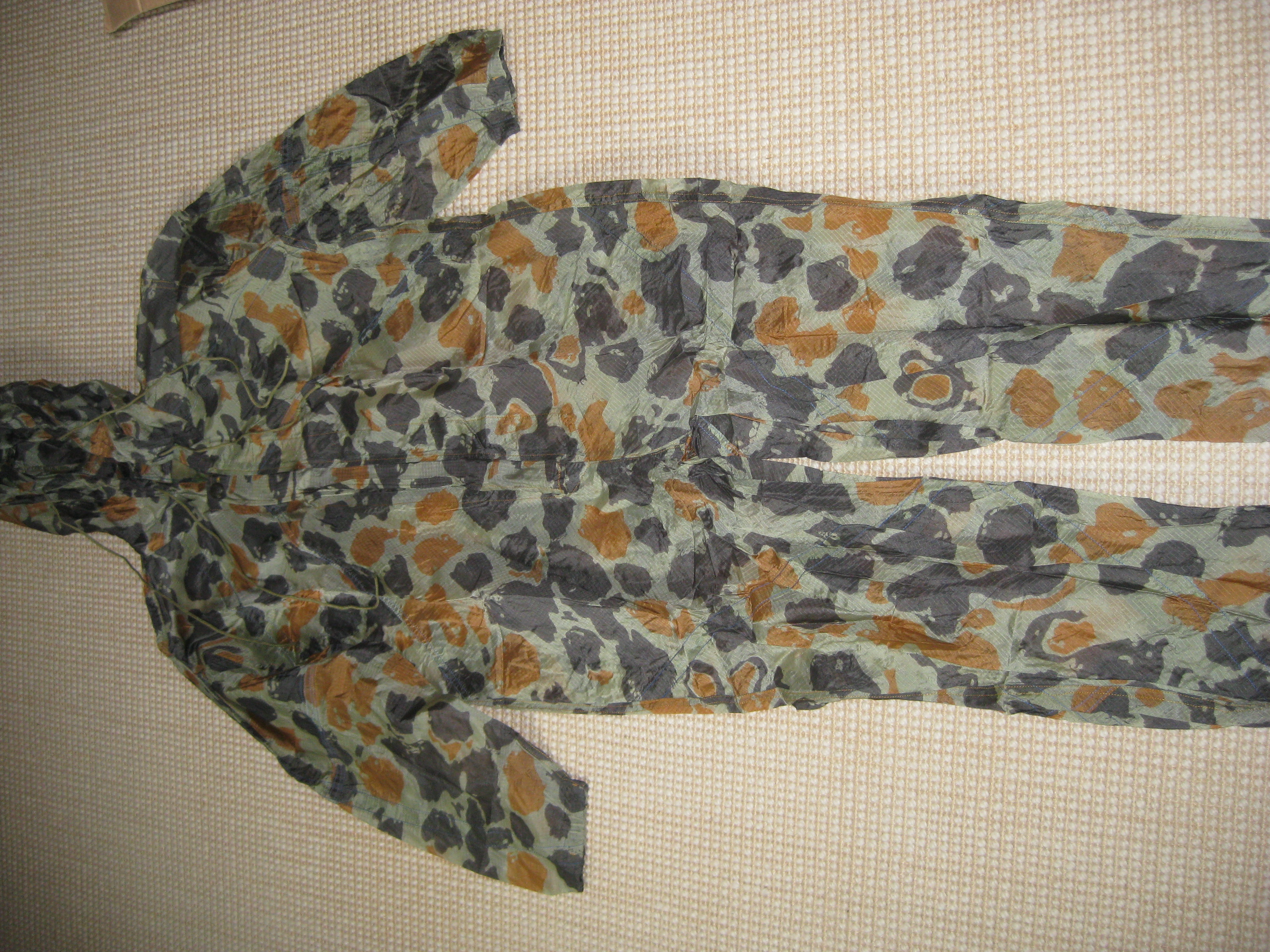 paratrooper garment camouflage build in parachute material Picture024b