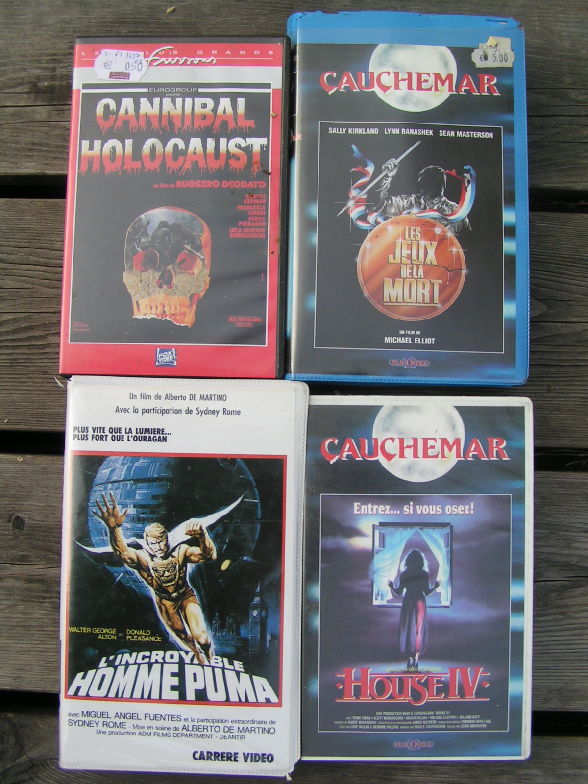 VENDS GRAND NOMBRE VHS ORIGINALES 2 A 4 EUROS PIECES Pict0014nb