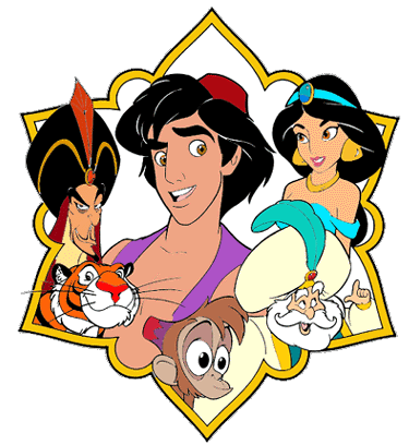 Aladdin y Jasmine Aladin54