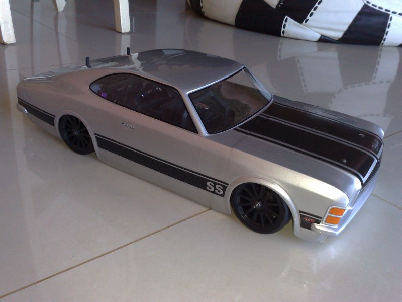 1979 - Restauração - Opala Comodoro 1979 -  6cc - Las Vegas  Miniaturaprata