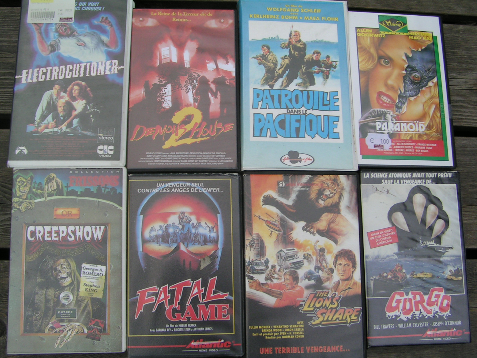 VENDS GRAND NOMBRE VHS ORIGINALES 2 A 4 EUROS PIECES Pict0015k