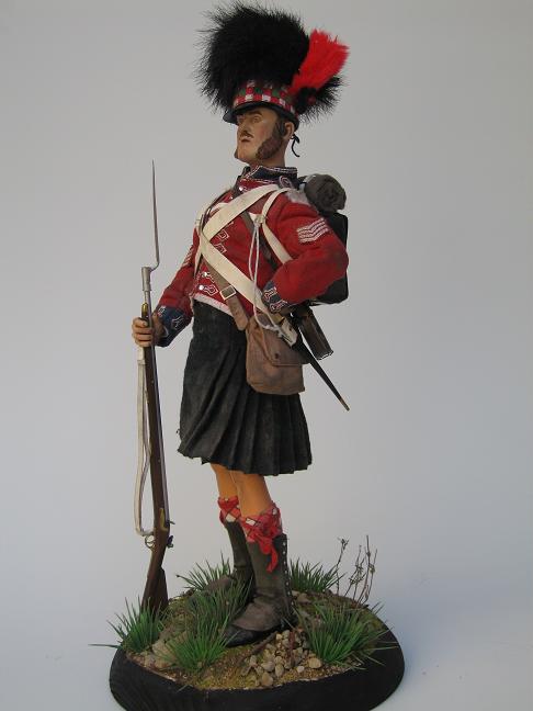 42 Royal Highlanders at Waterloo. H14zd4