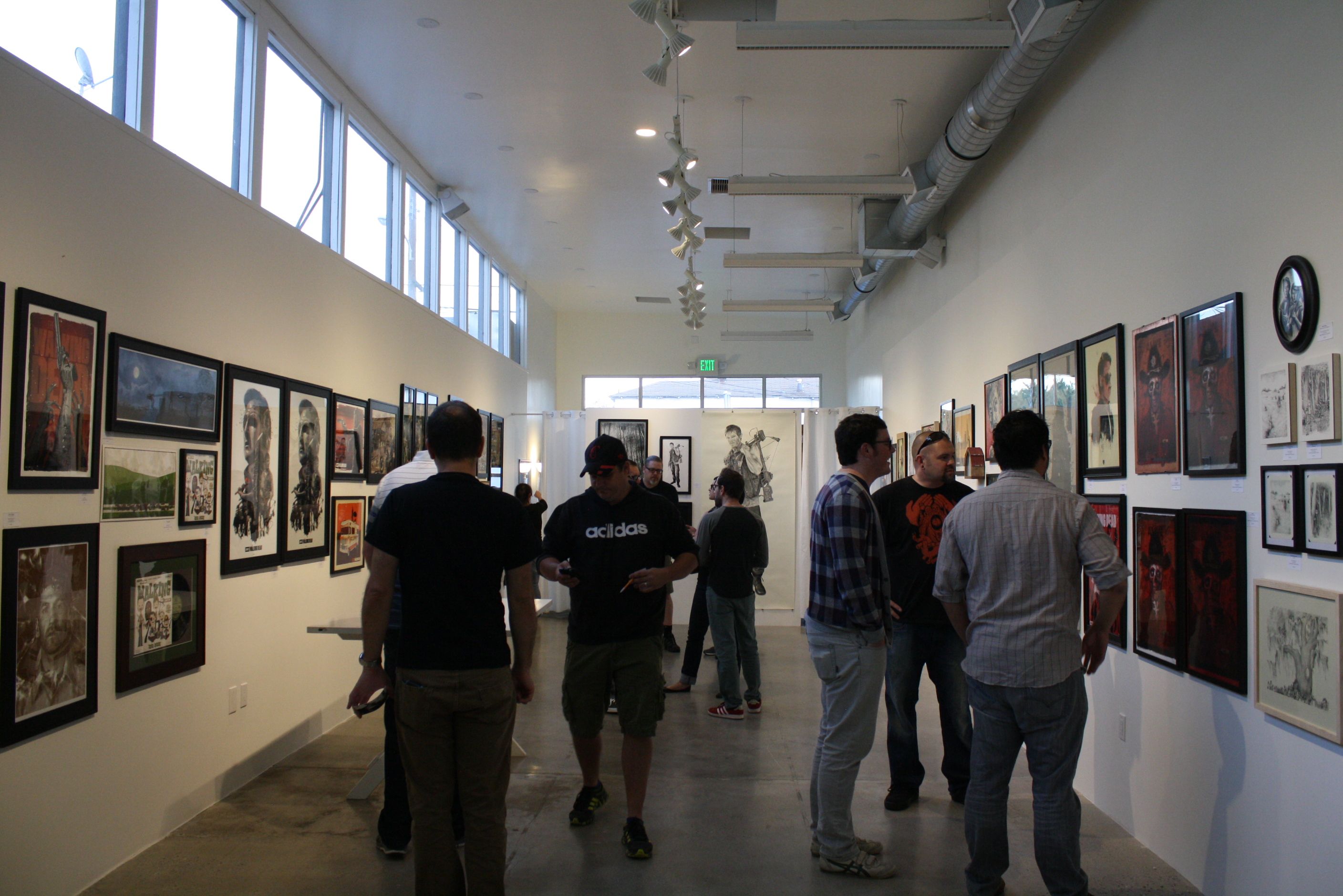 Exposition The Walking Dead - Hero Complex Gallery Los Angeles 54sf