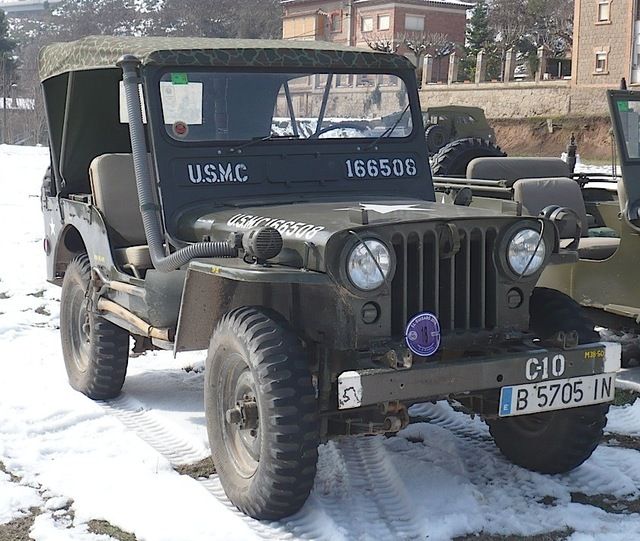 XVI Concentración Vehículos Militares Marzo 2010 El Guixaró. Jeepcjb2