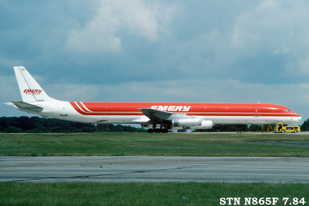 National Air Charter DC-8 Stnn865f