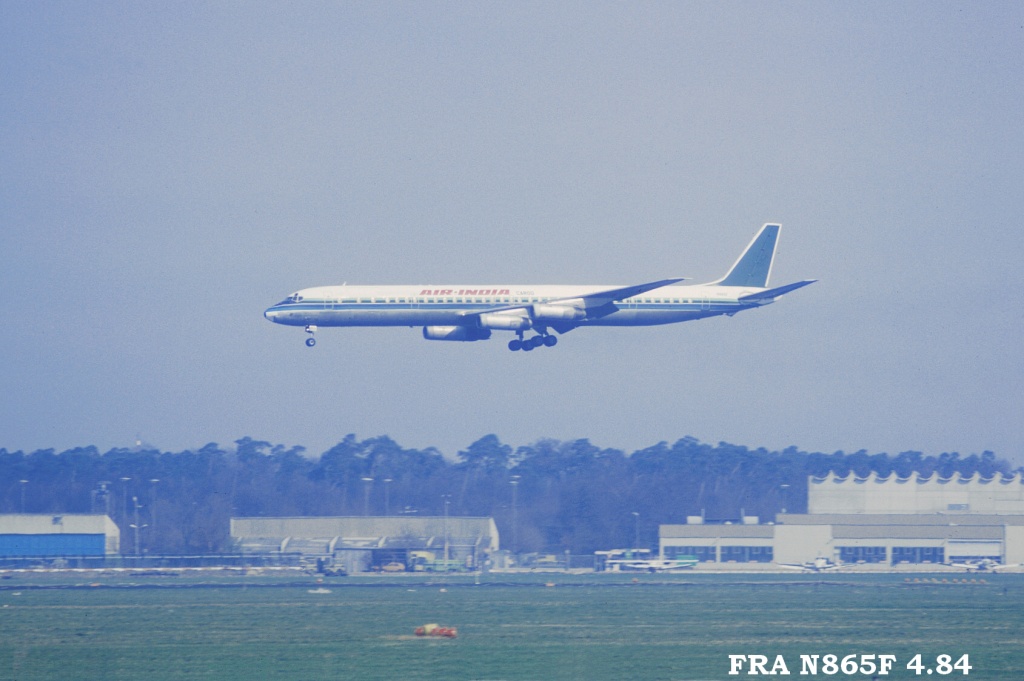 National Air Charter DC-8 Fran865fc