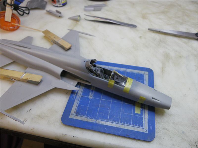 Northrop F-5E Tiger II - [Italeri] - 1/48  (nf5e) Imgp9849