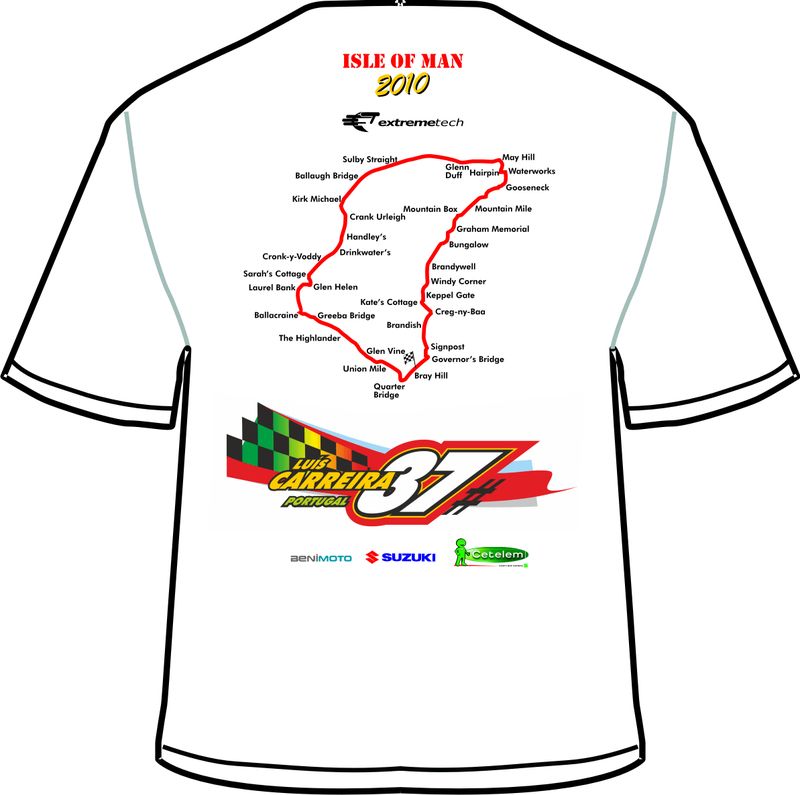 T-Shirt Isle Of Man de Luis Carreira Tshirtilhademantras