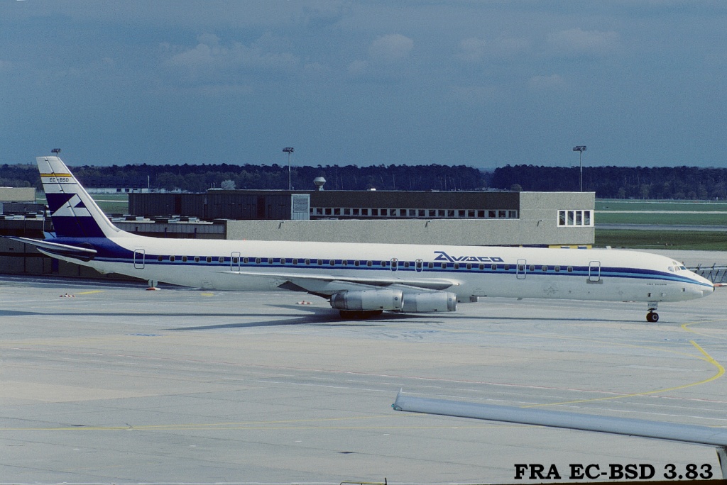 DC-8 in FRA Fraecbsd