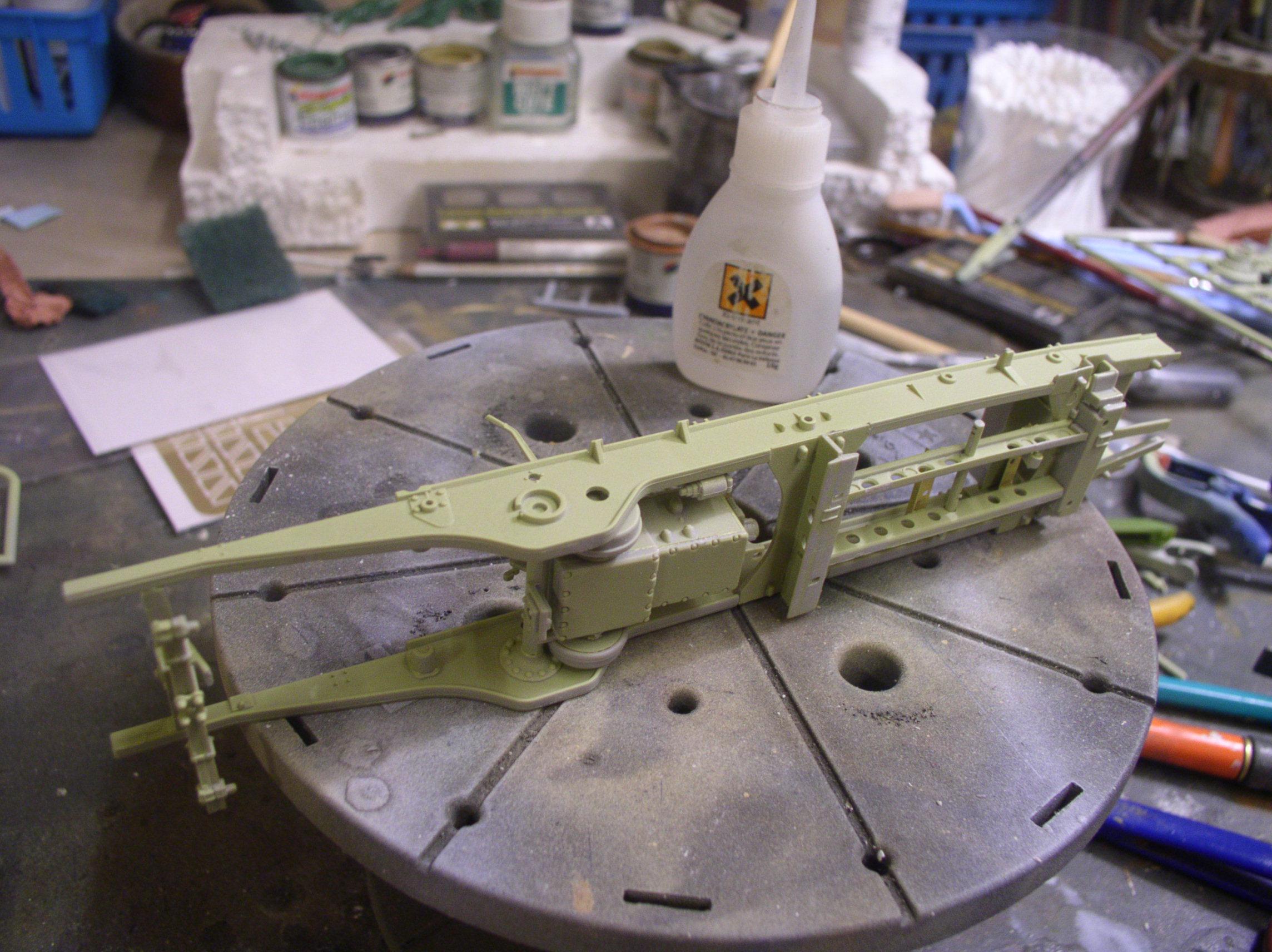  Sd.Kfz.7/1 late version whit Sd.Anhager 52 Trumpeter 1/35( Montage en cours) UP 25/05 62087467