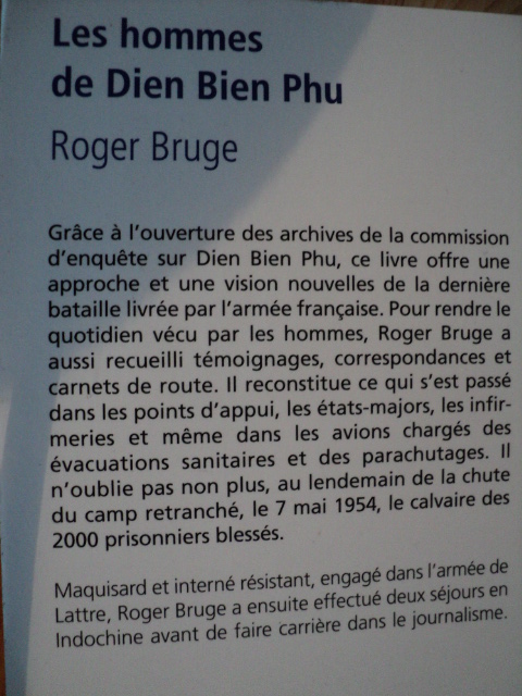 Les hommes de Dien Bien Phu par  Roger Bruge  Dsc00474qy