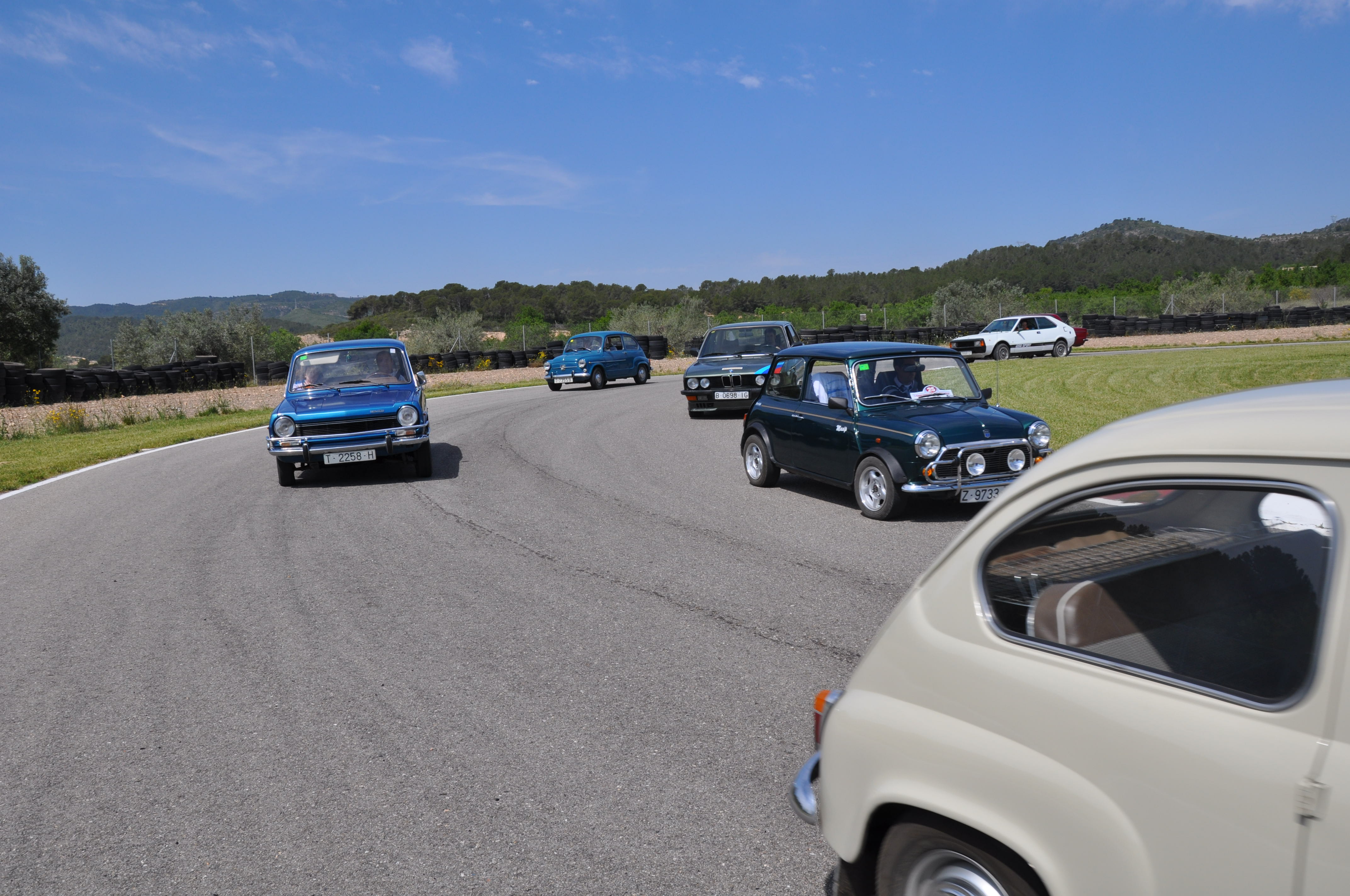 TANDAS de CLASICOS en el CIRCUIT MORA D'EBRE_Tarragona 8rfs