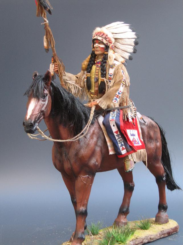 sioux warrior a cheval. I4zr3