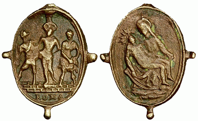 Recopilación medallas con el Rostro de Cristo ( Salvator Mvndi II) 4q3