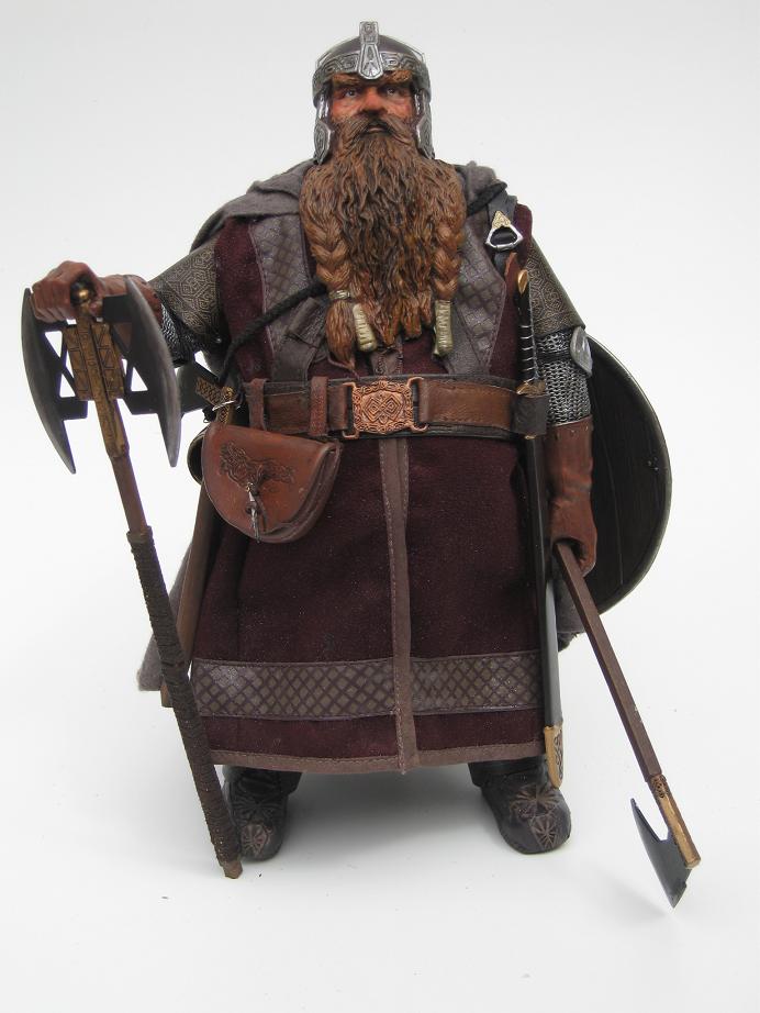 Custom 12 INCH GIMLI - LORD OF THE RINGS ! A3su1