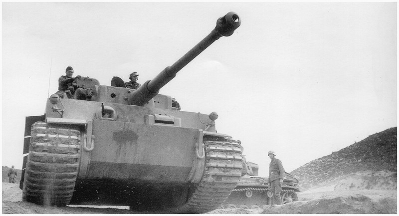 tiger - Tiger I du sPzAbt. 501 en Tunisie 1943 Tigerinr121spzabt501